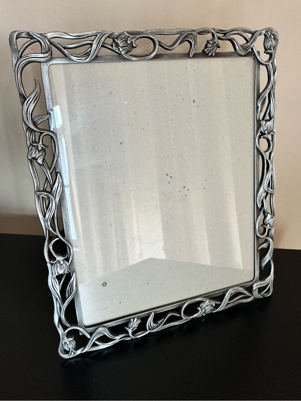 Vintage Ashleigh Manor Pewter Photo Frame, 1990s, 8x10